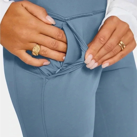 Halara Airy High Waisted Drawstring Side Pocket Cool Touch Full Length Joggers - Picture 5 of 5